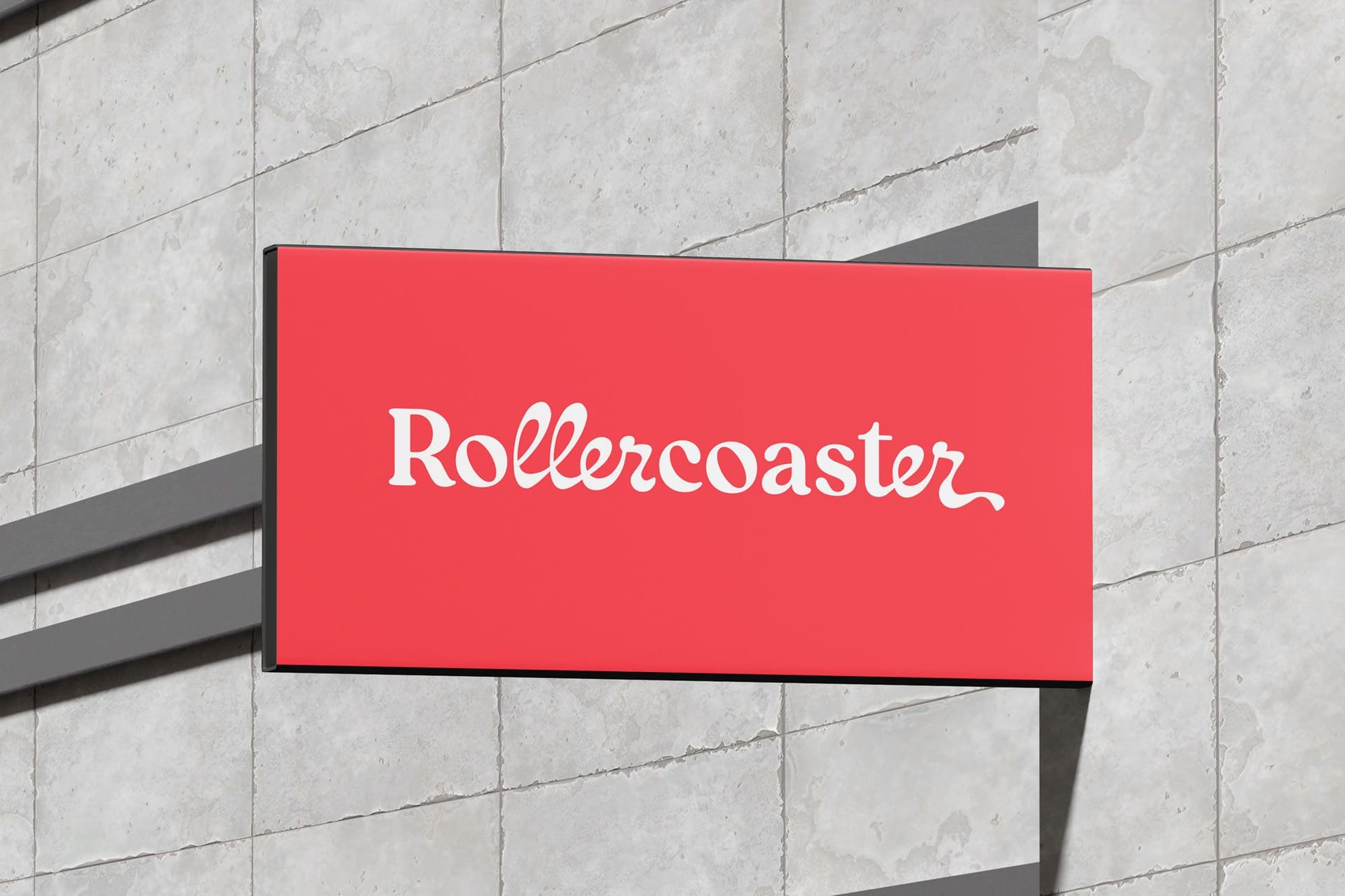Rollercoaster Signage