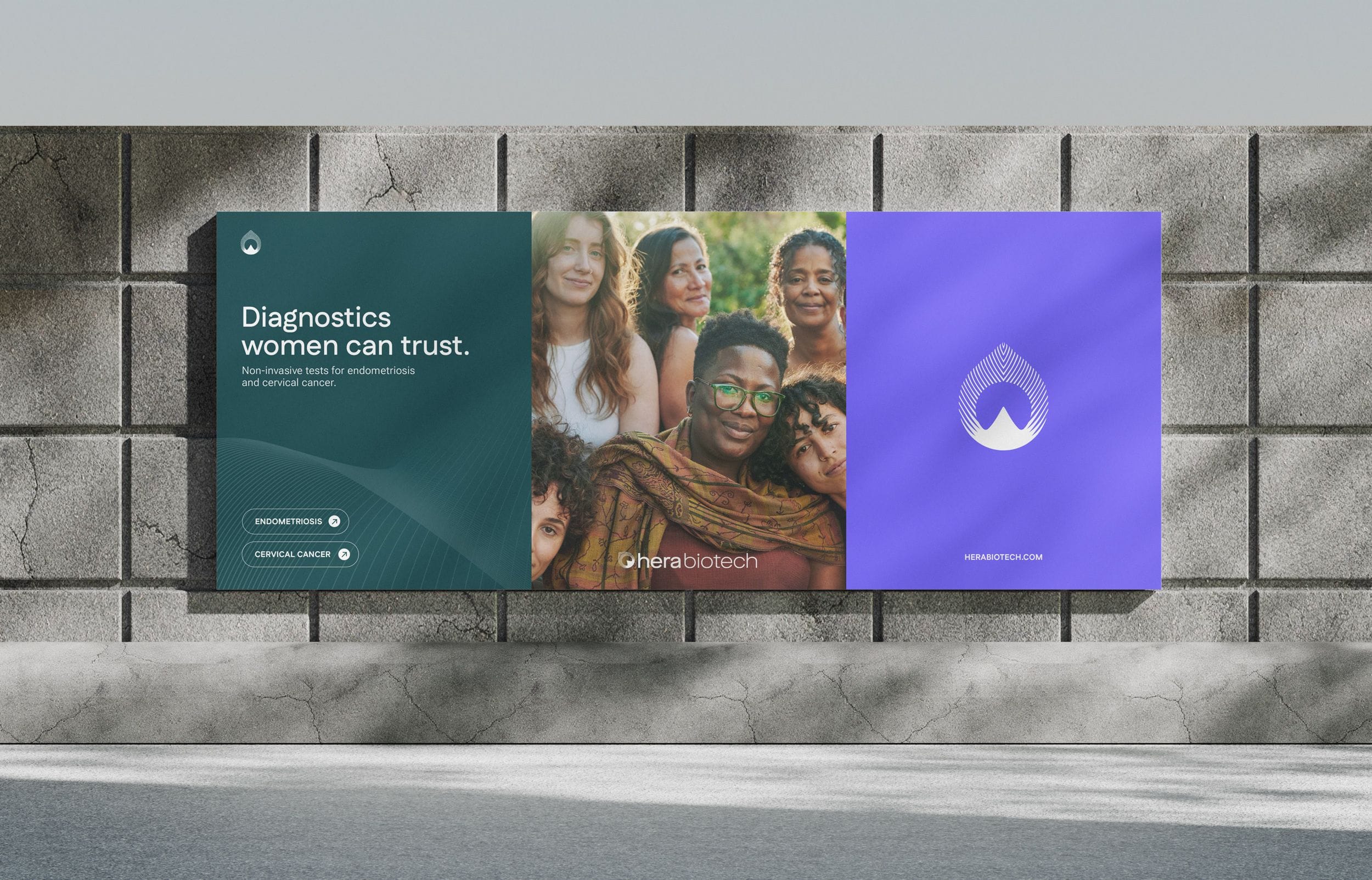 Hera Biotech Billboard Poster Design