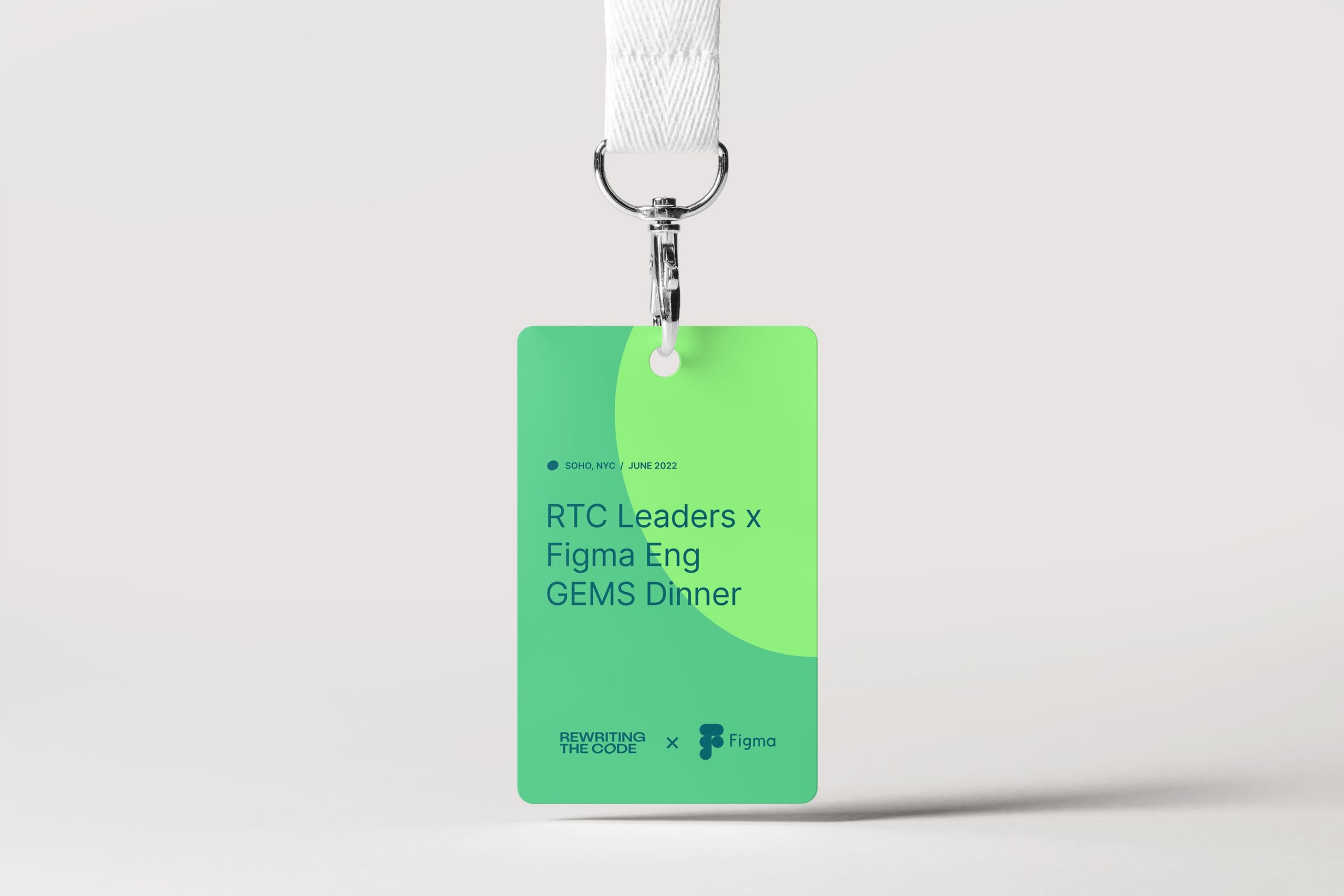 Rewriting the Code event badge design