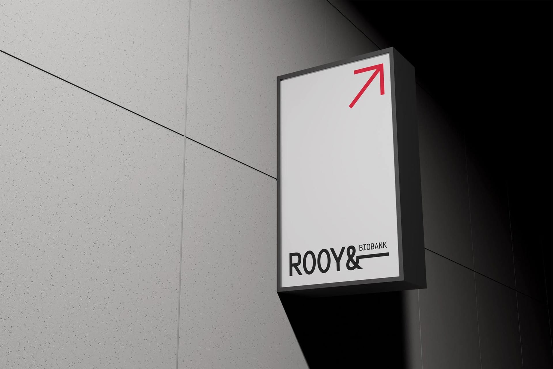 ROOY& Biobank Signage