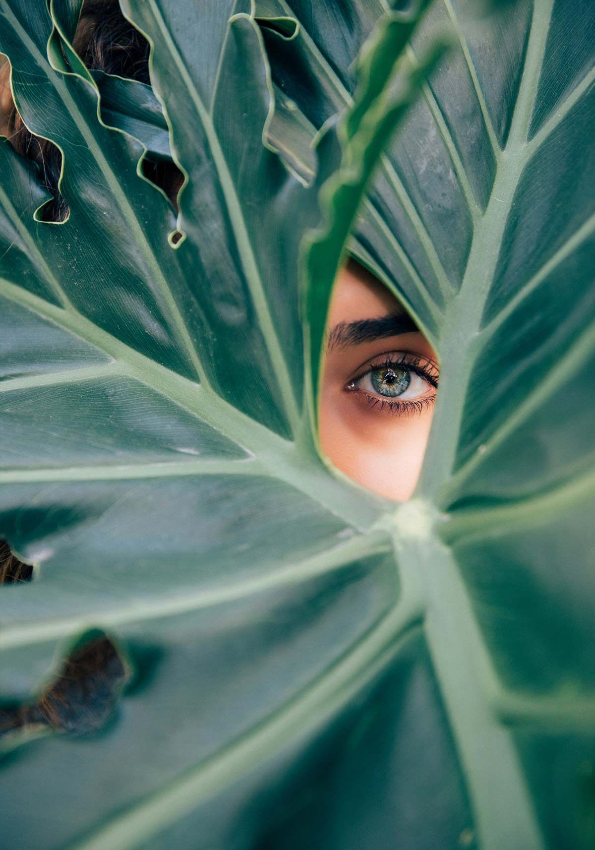 Woman in nature