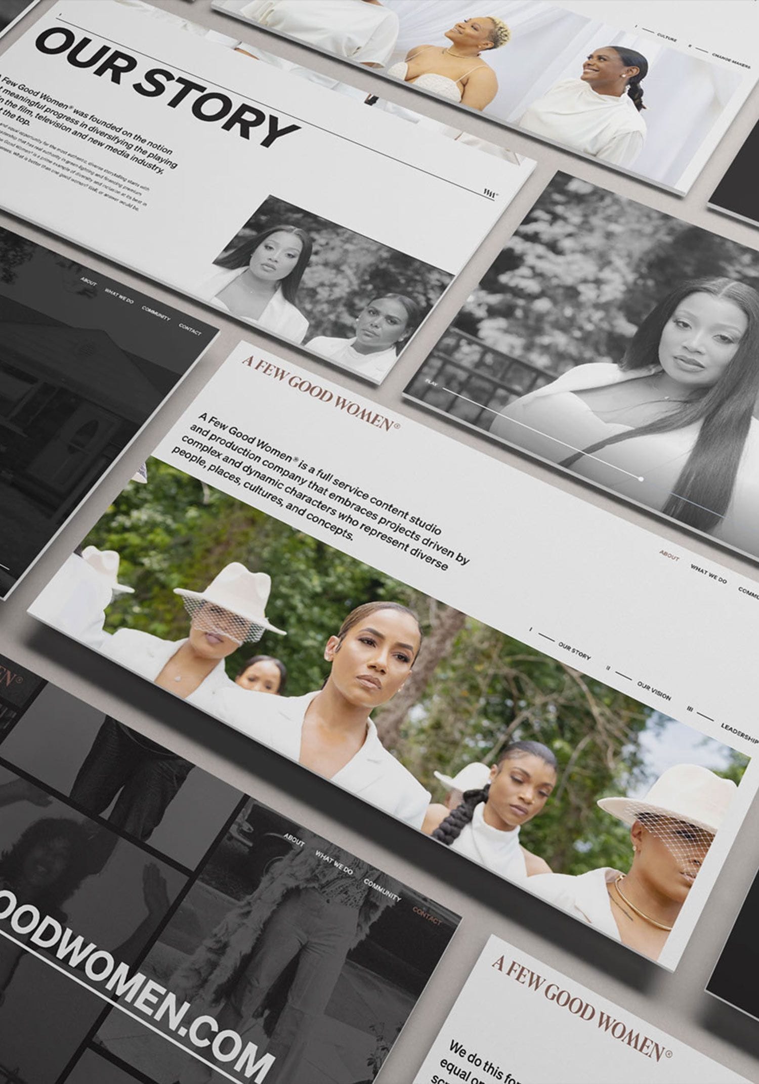 A Few Good Women Website