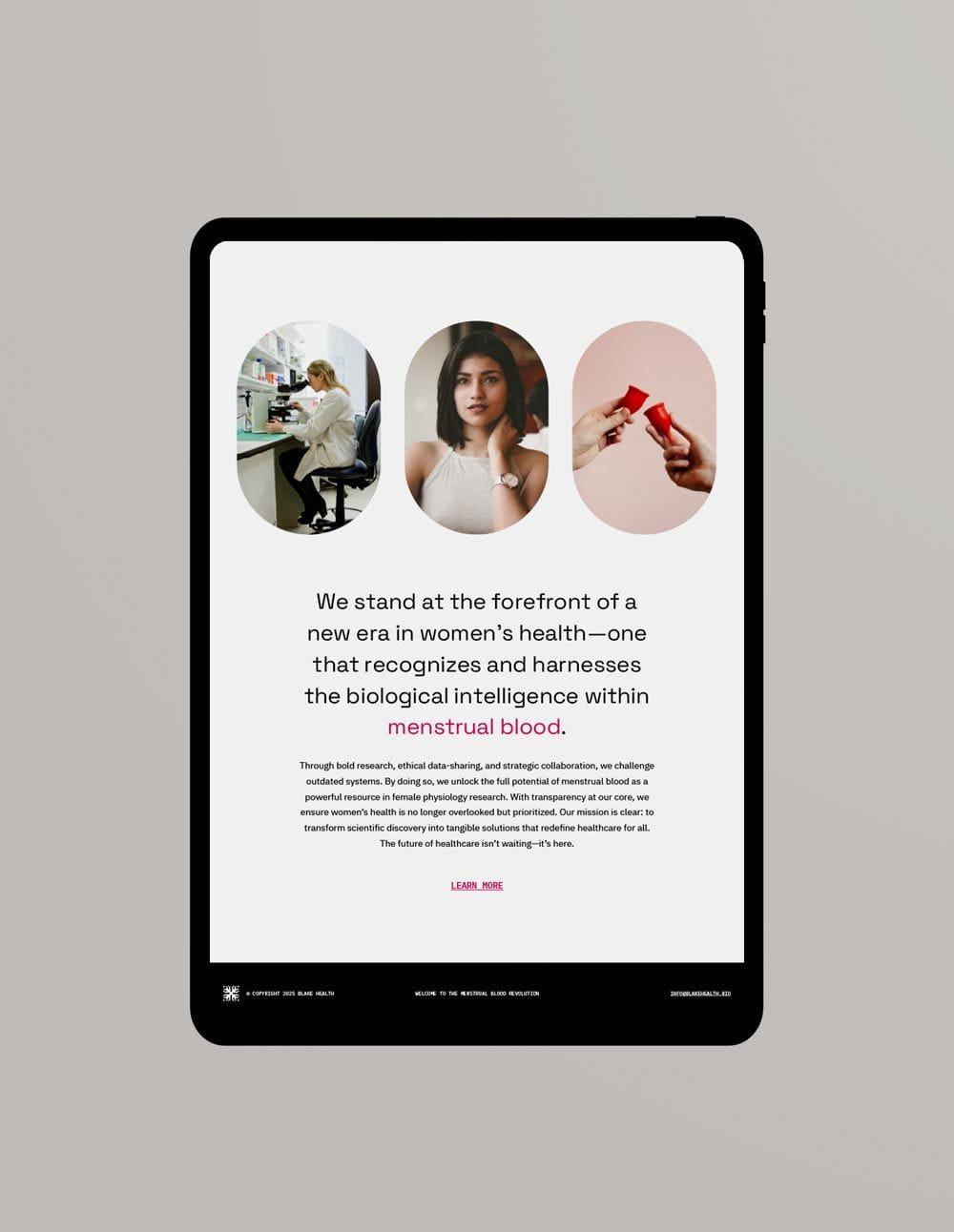 Blake Health Graphic Design