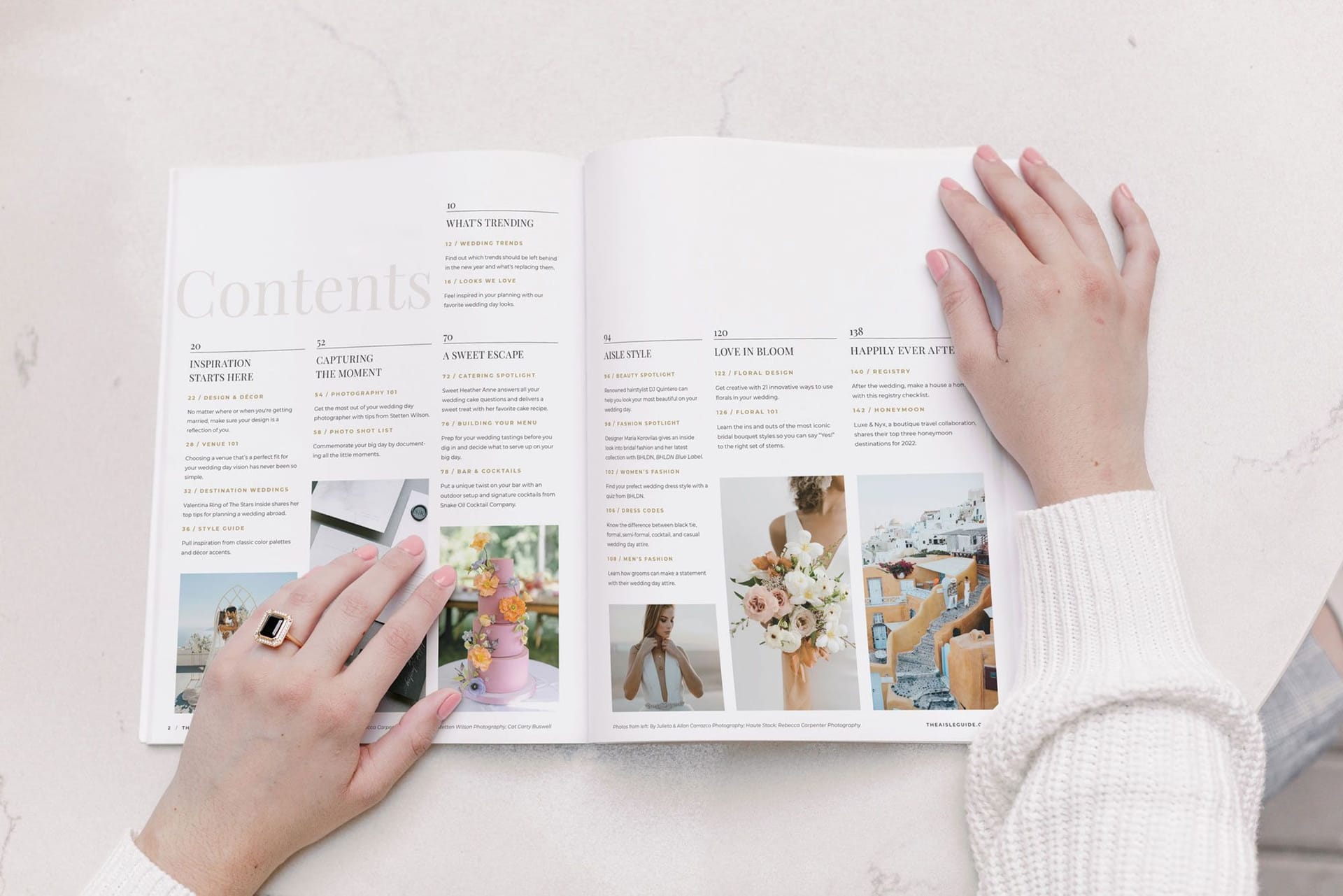 The Aisle Magazine Editorial Design