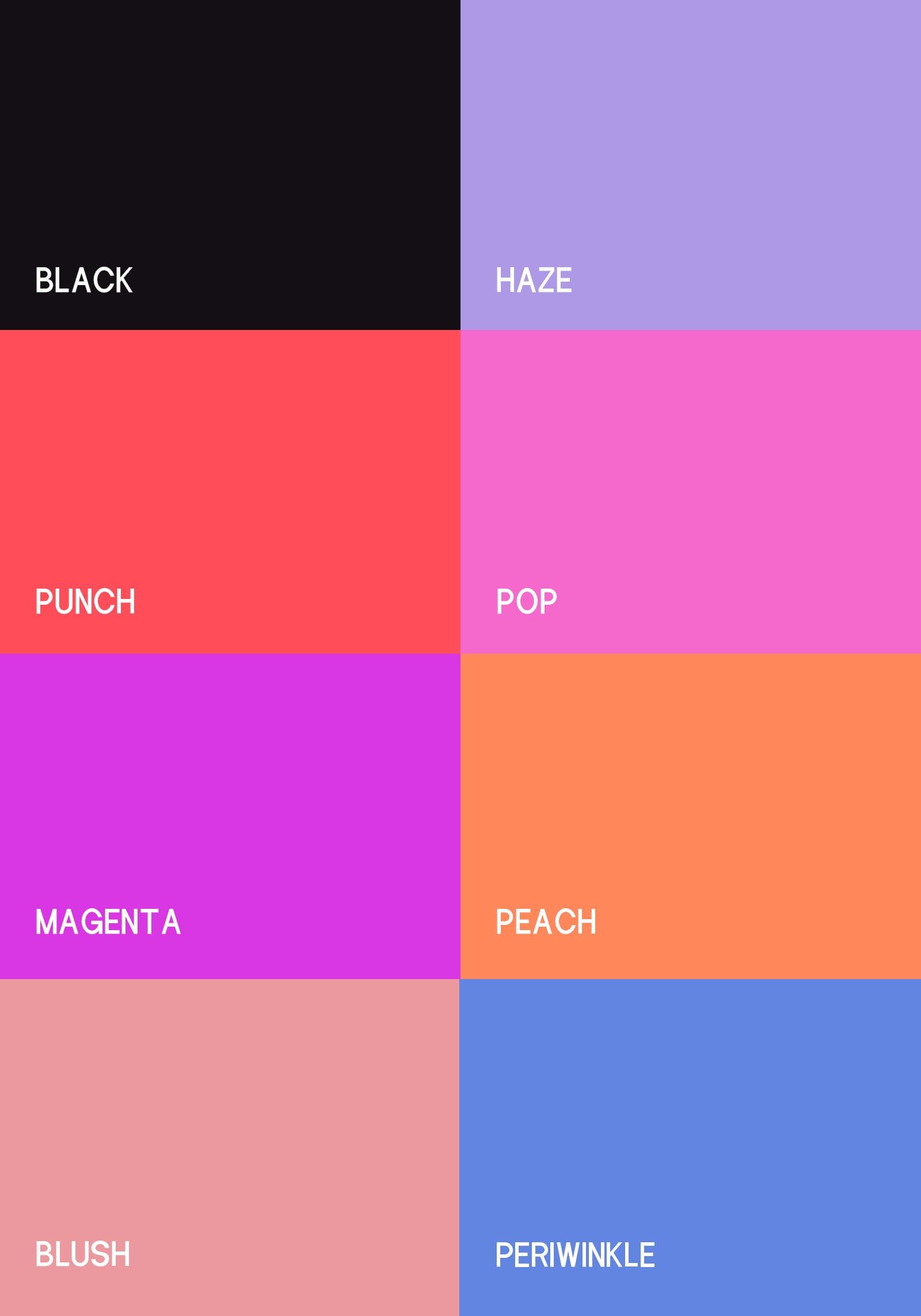 Rollercaster Color Palette