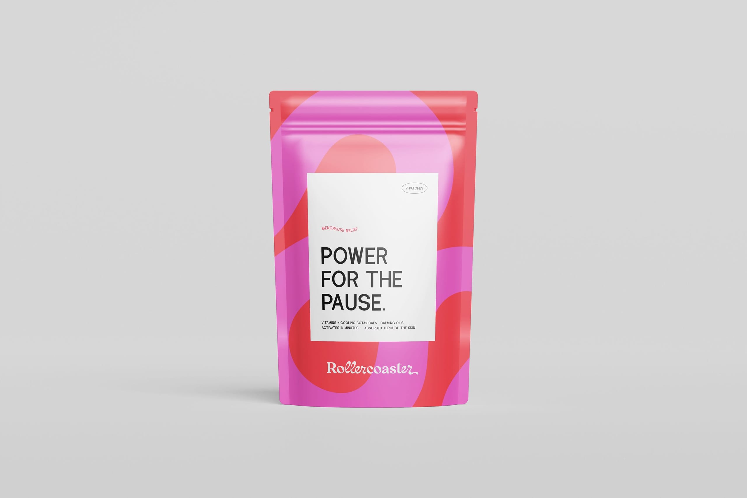 Rollercoaster menopause Packaging Design