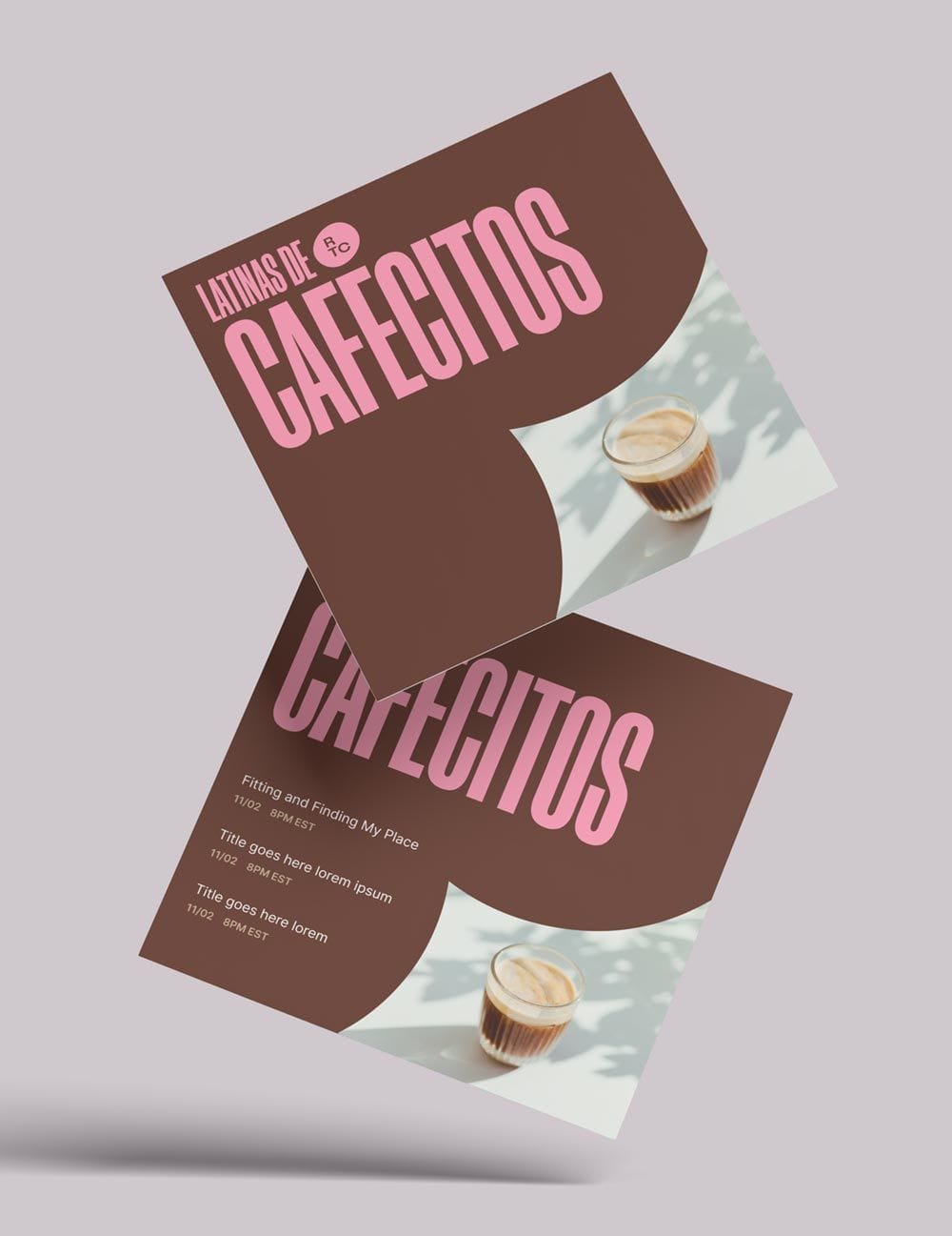 Latinas de RTC graphic design