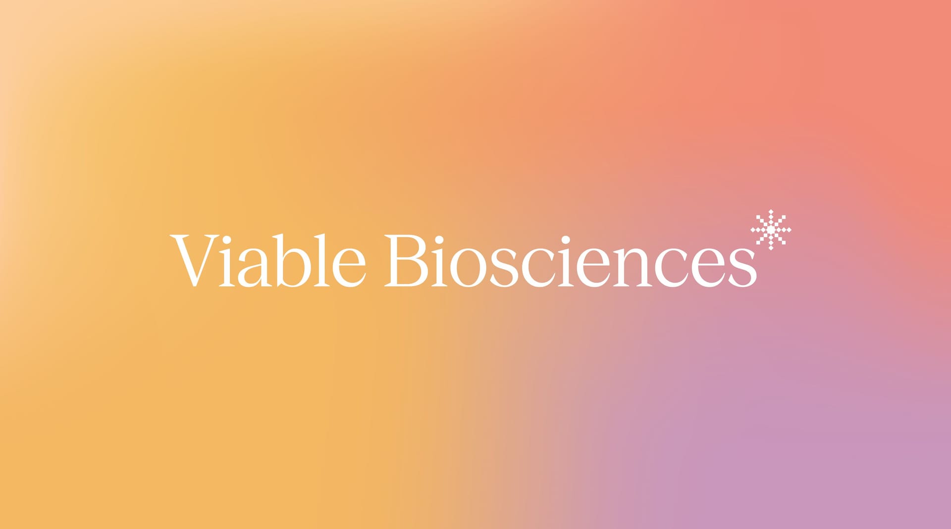 Viable Biosciences Logo Design