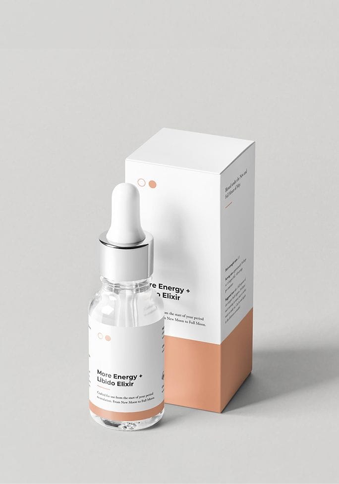 Zesty Ginger Elixr Packaging Design