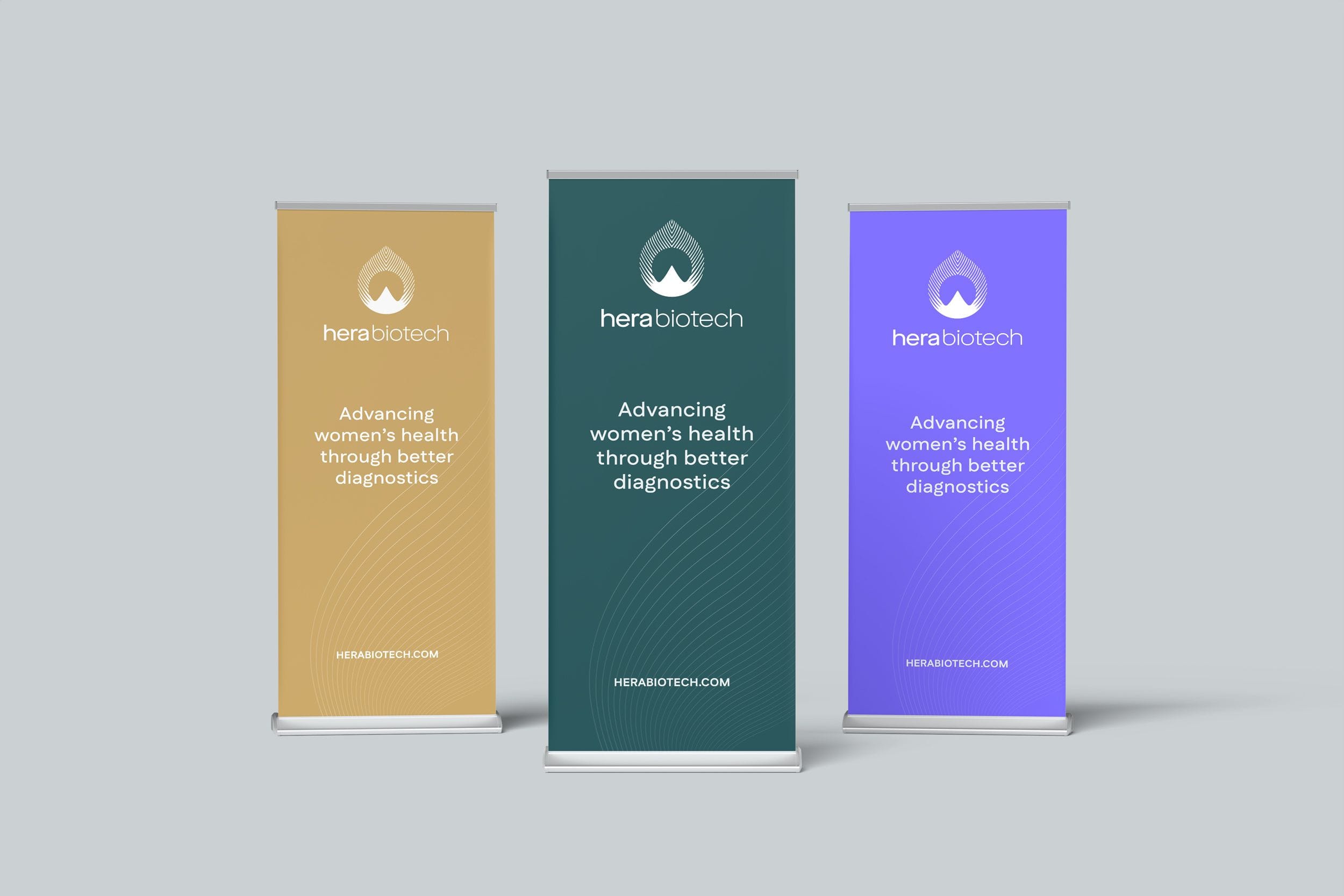 hera biotech event banner design