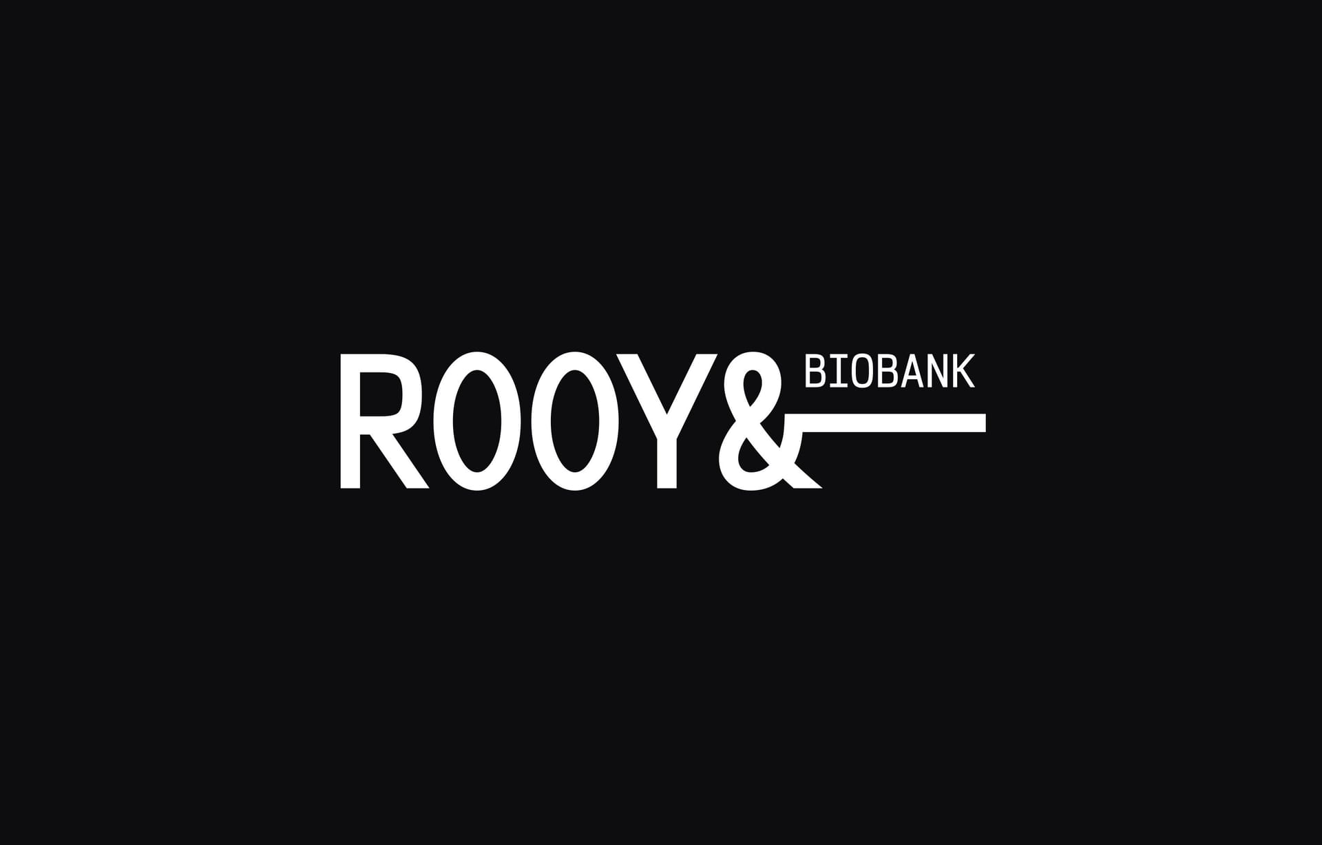 ROOY& Biobank Logo Design