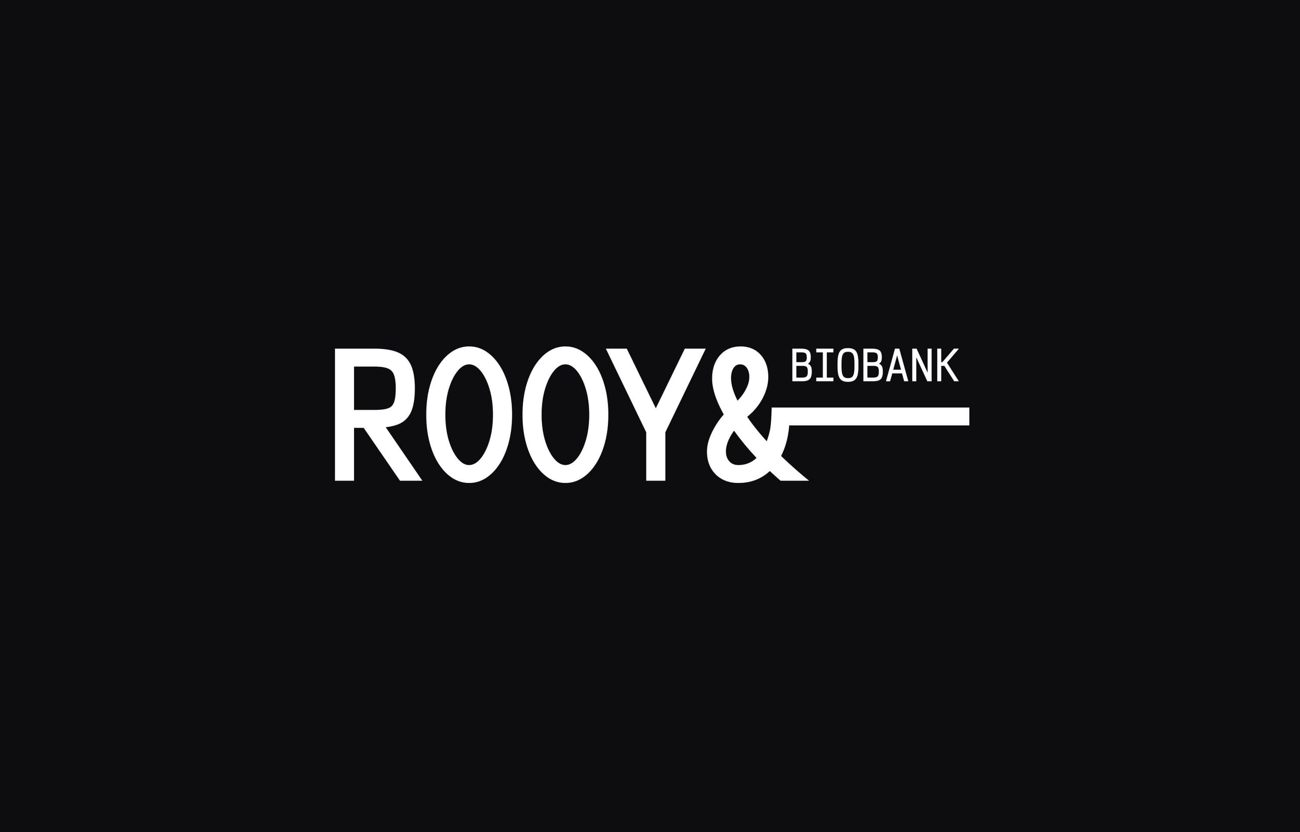 ROOY& Biobank Logo Design