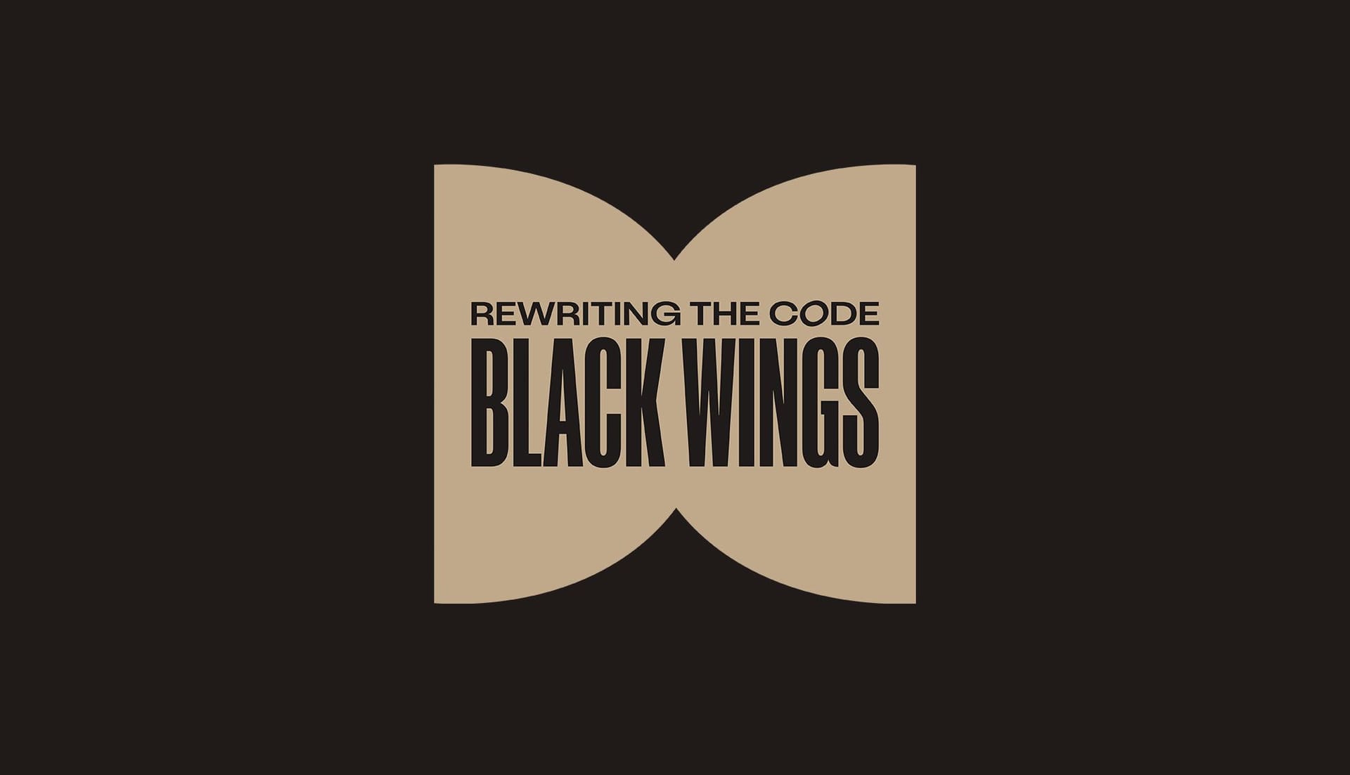 Rewriting the Code Black Wings Branding