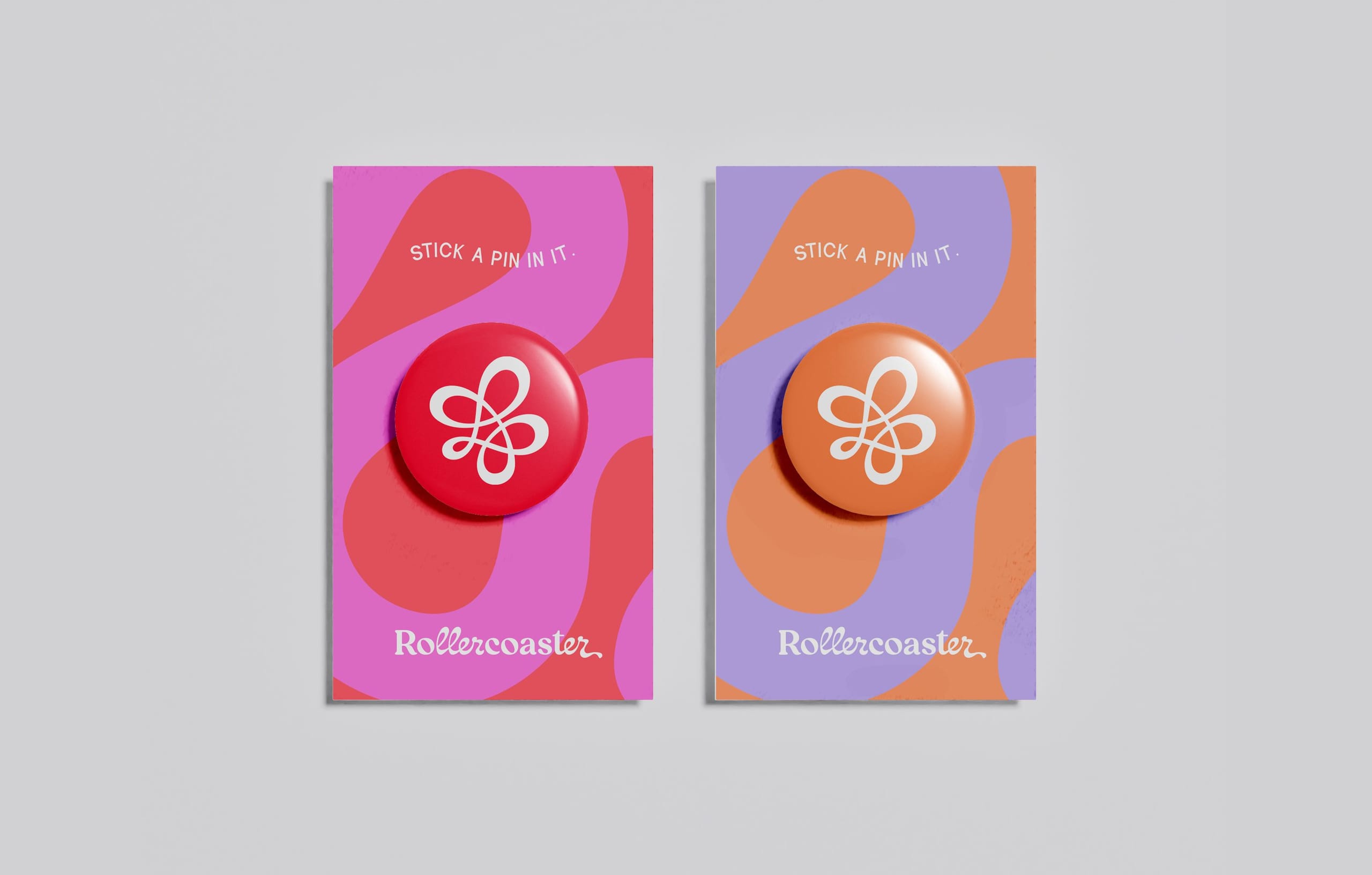 Rollercoaster pin designs