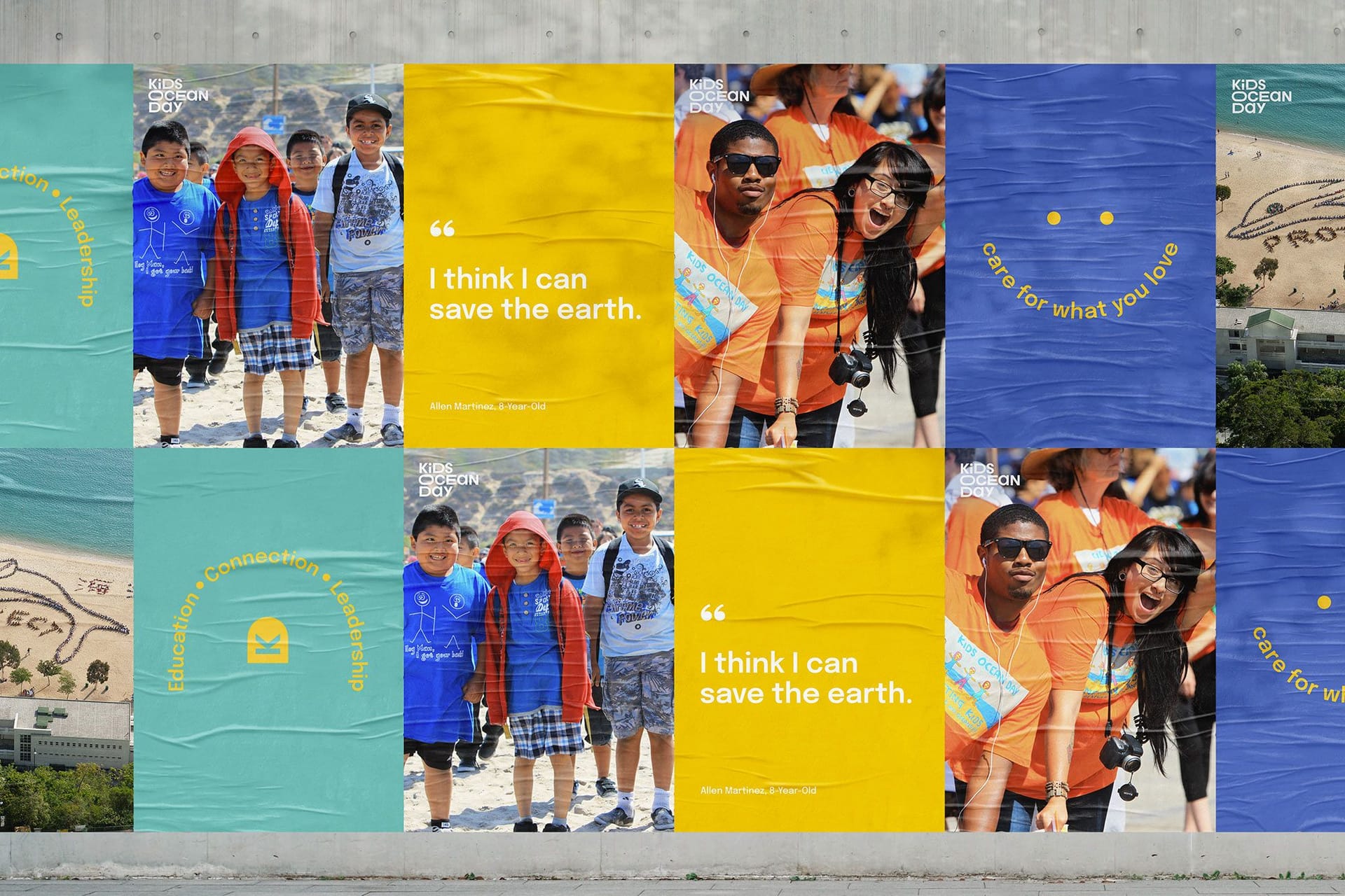 Kids Ocean Day Poster Design