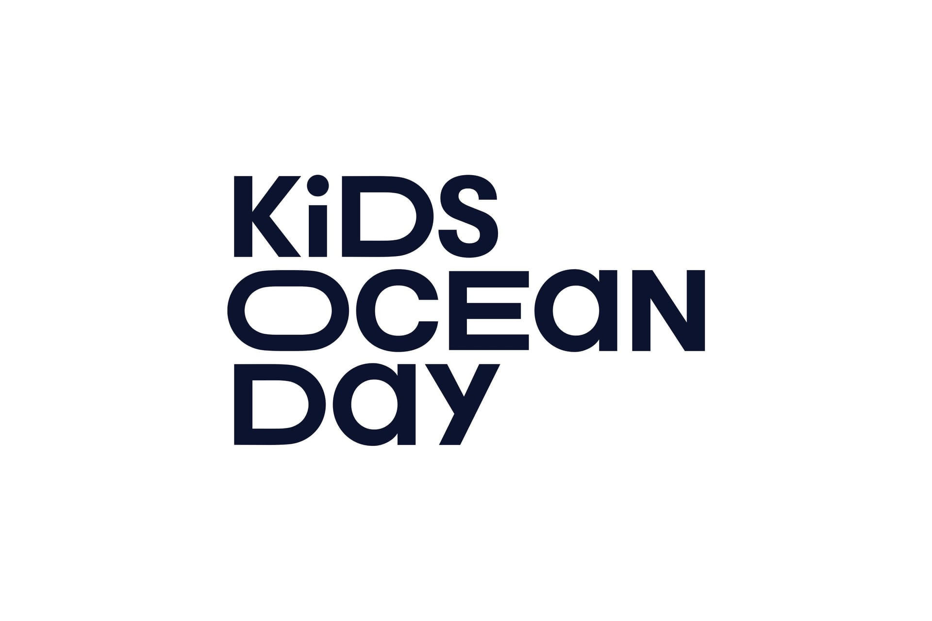 Kids Ocean Day logo design