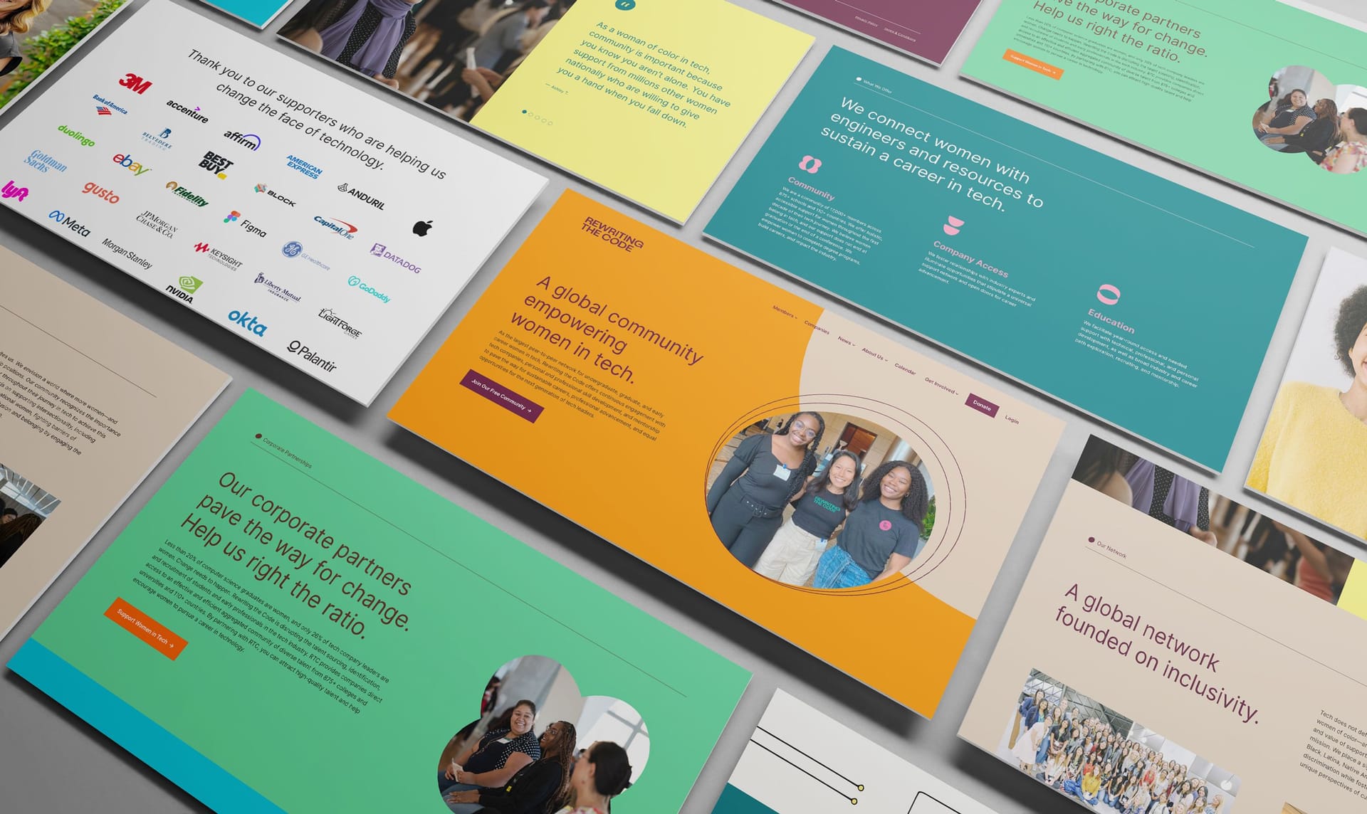 Rewriting the Code web design