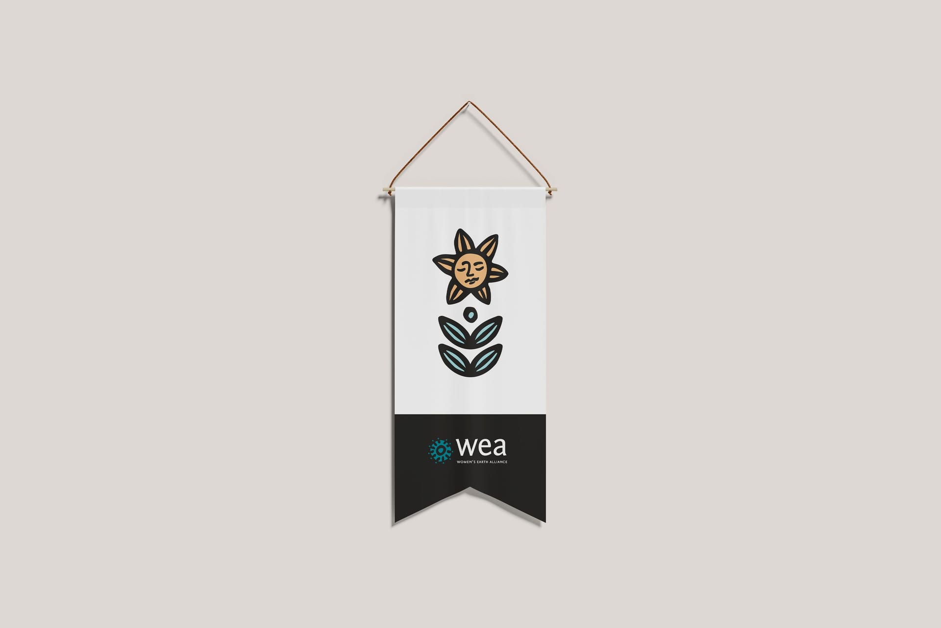 WEA Black Girls Green Futures Logo design