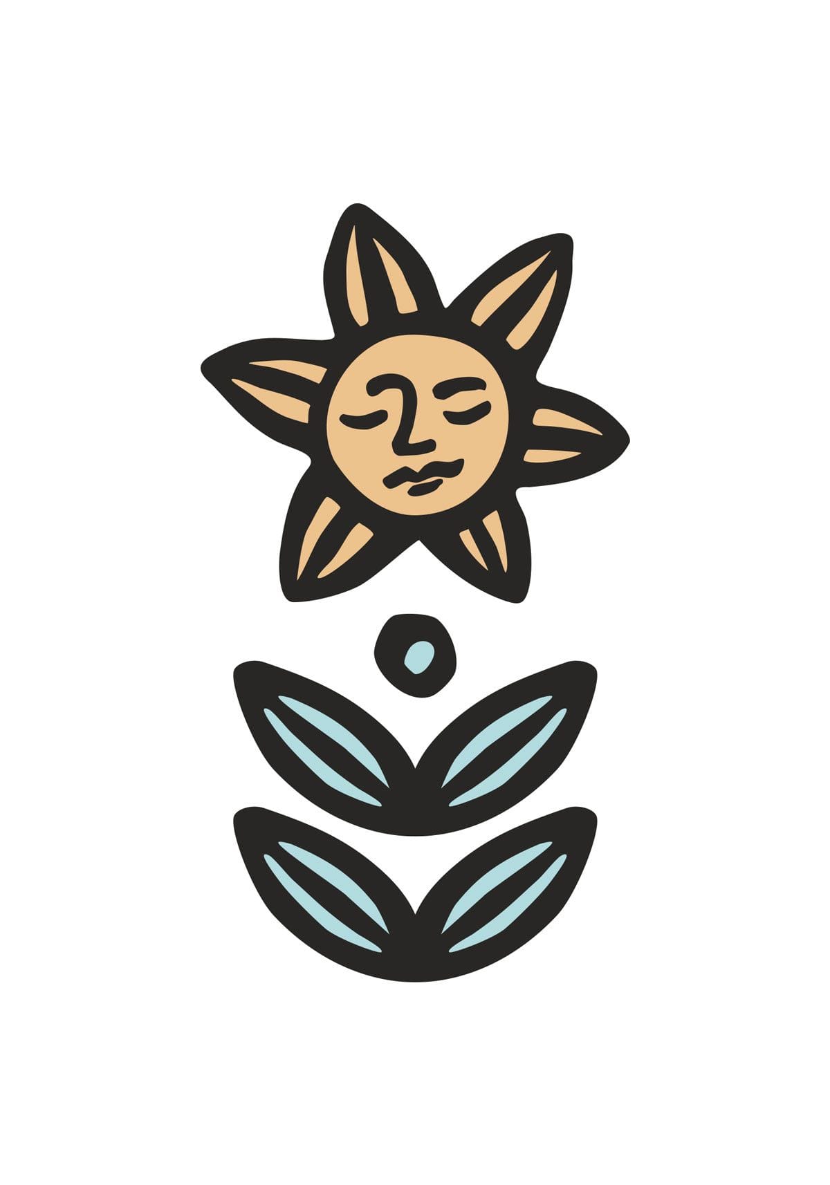 Black Girls Green Futures icon design