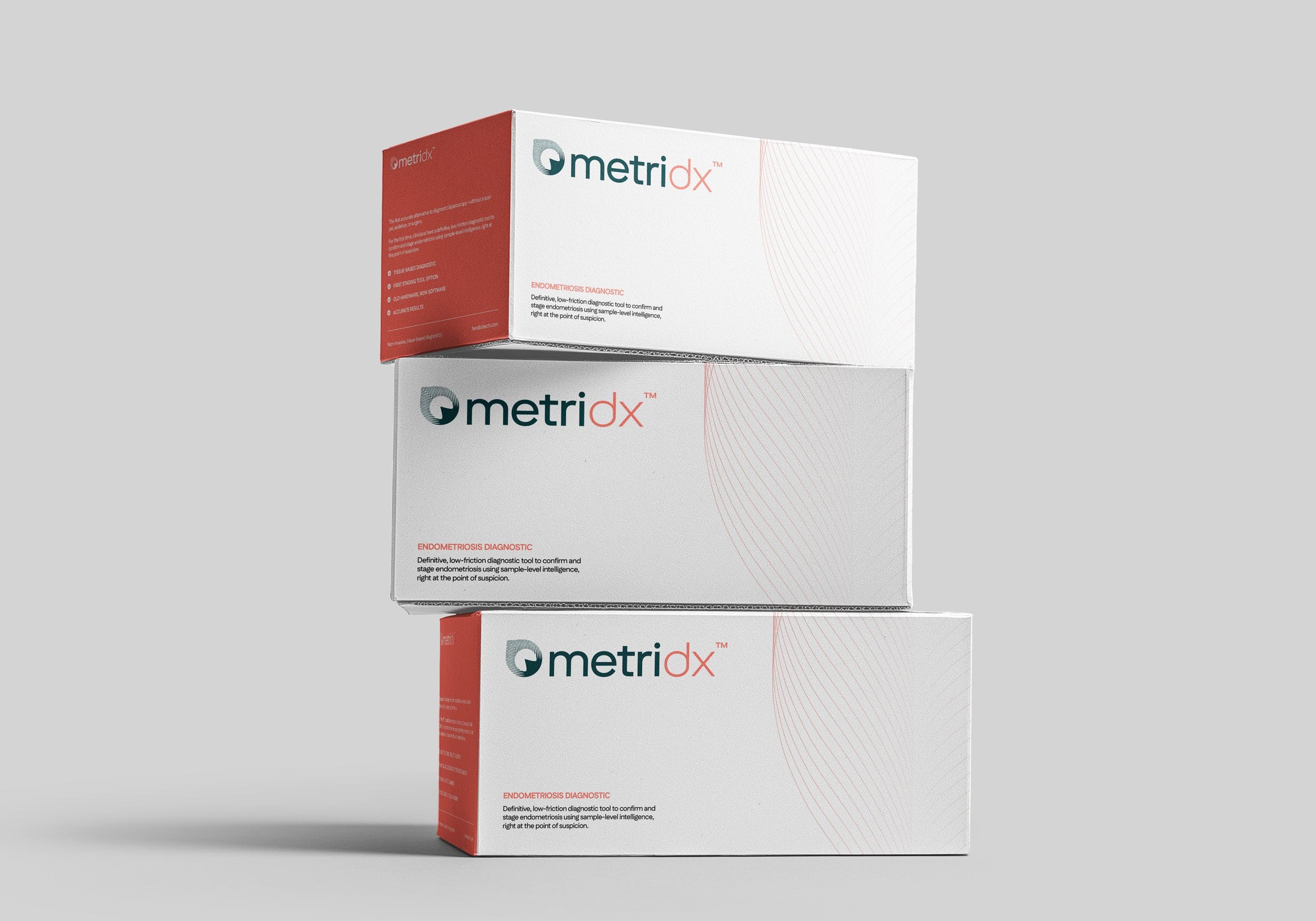 metridx packaging design