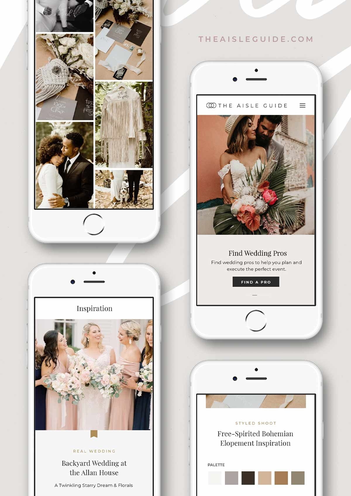 Aisle Planner responsive web design