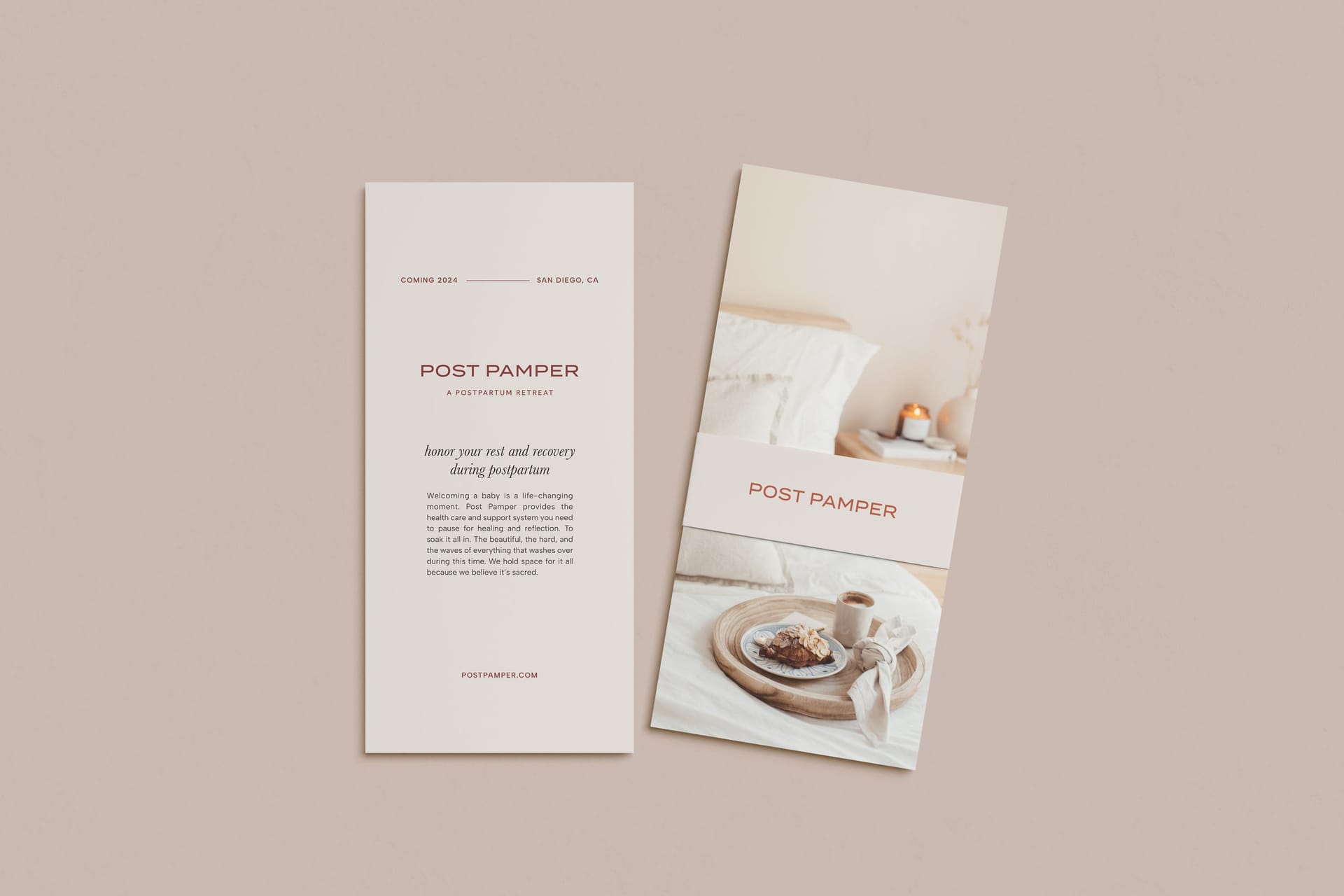 Post Pamper Flyer Design