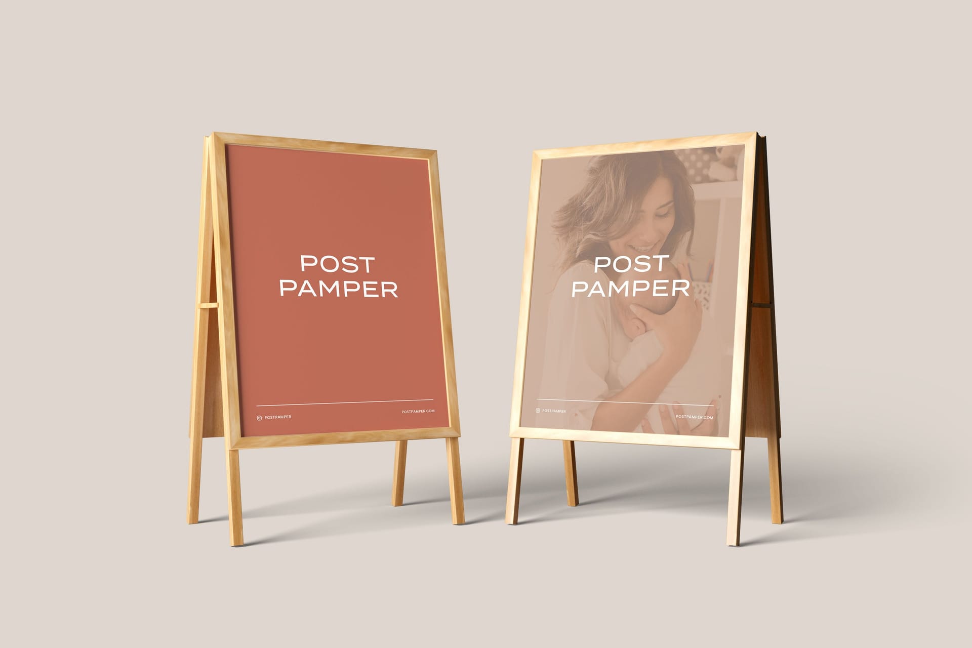 Post Pamper Signage