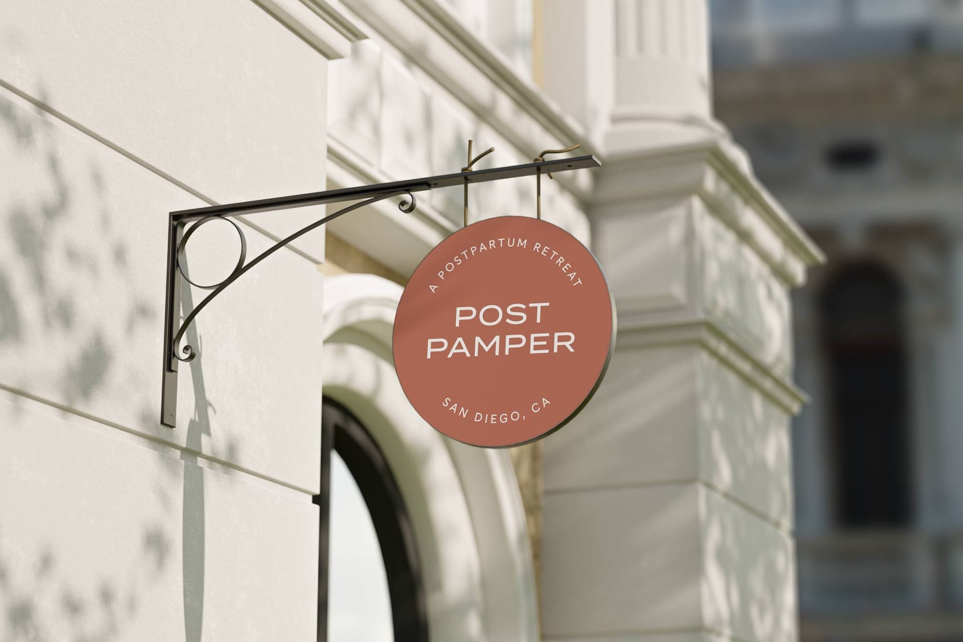 Post Pamper Signage