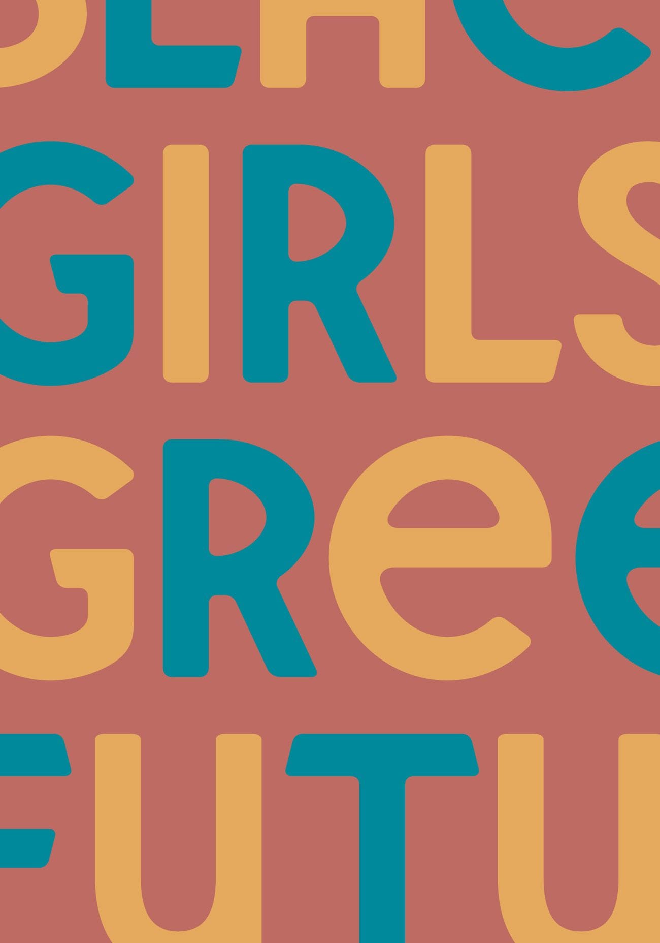 Black Girls Green Futures Pattern
