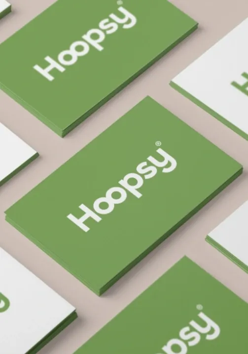 Hoopsy business cards