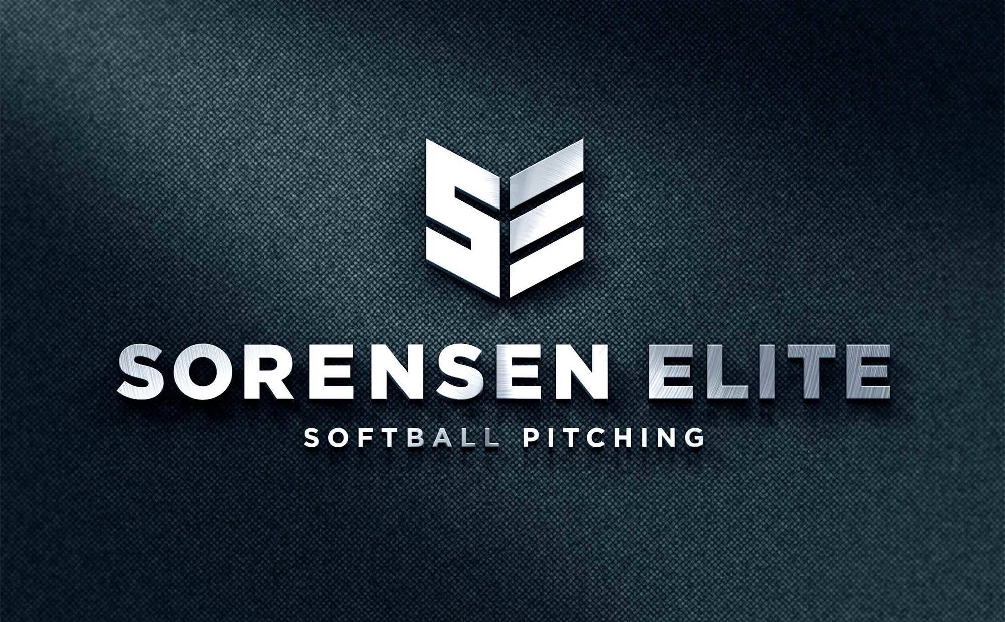 Sorensen Elite Softball Pitching Logo Design