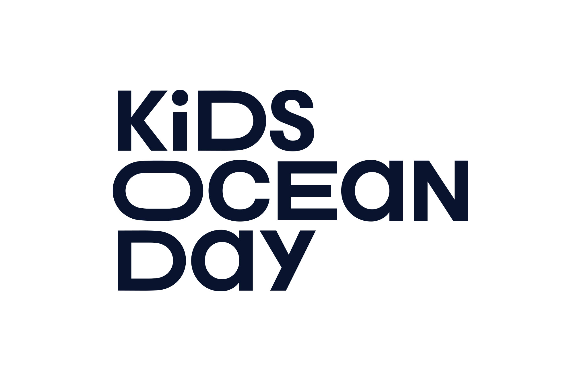 Kids Ocean Day Logo Design