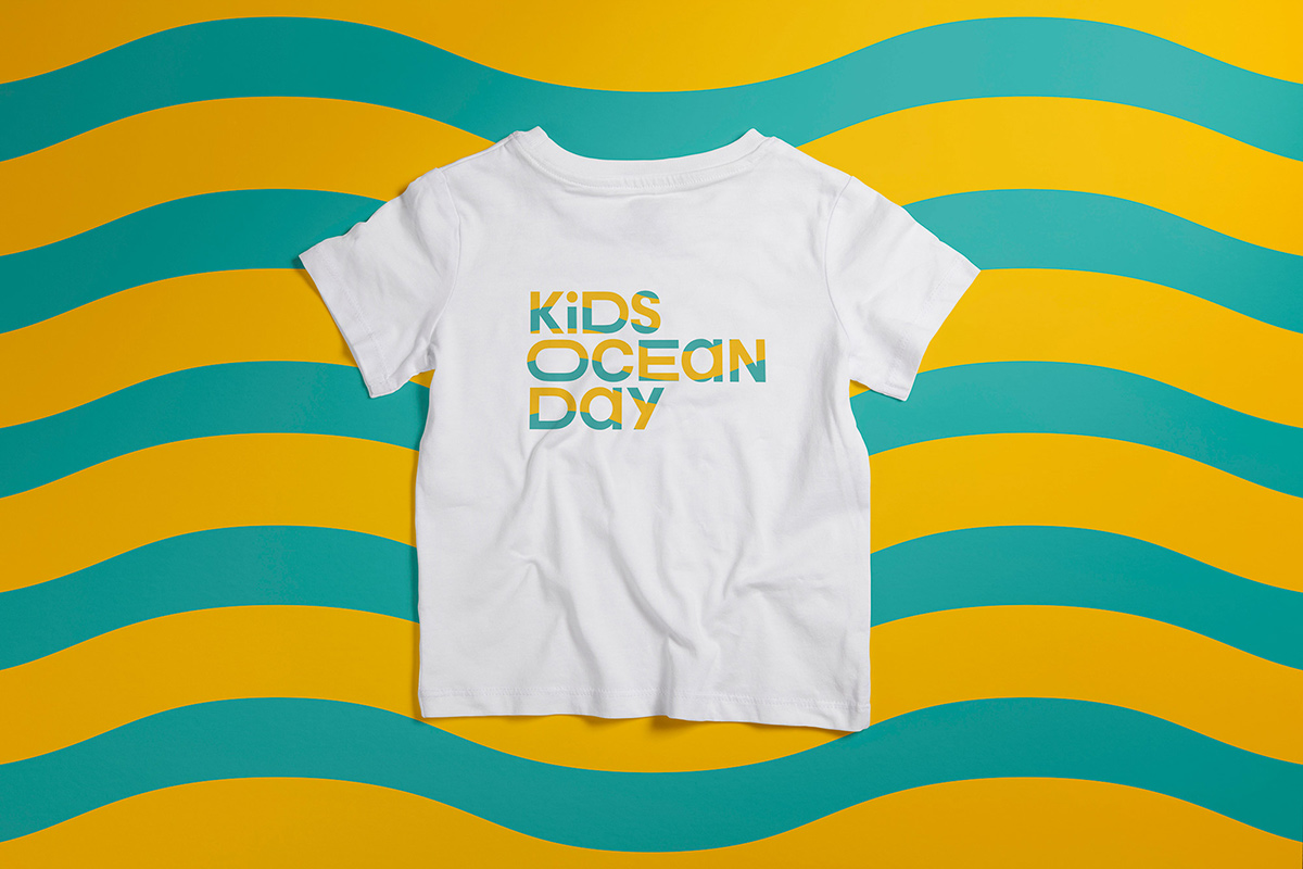 Kids Ocean Day T-Shirt Design