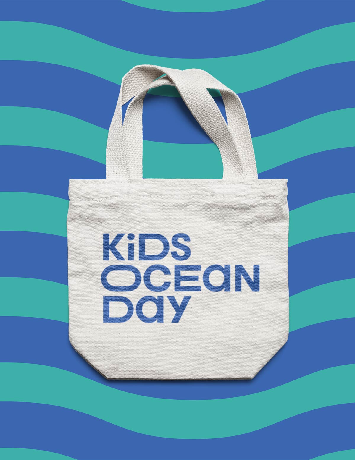 Kids Ocean Day Tote Bag Design