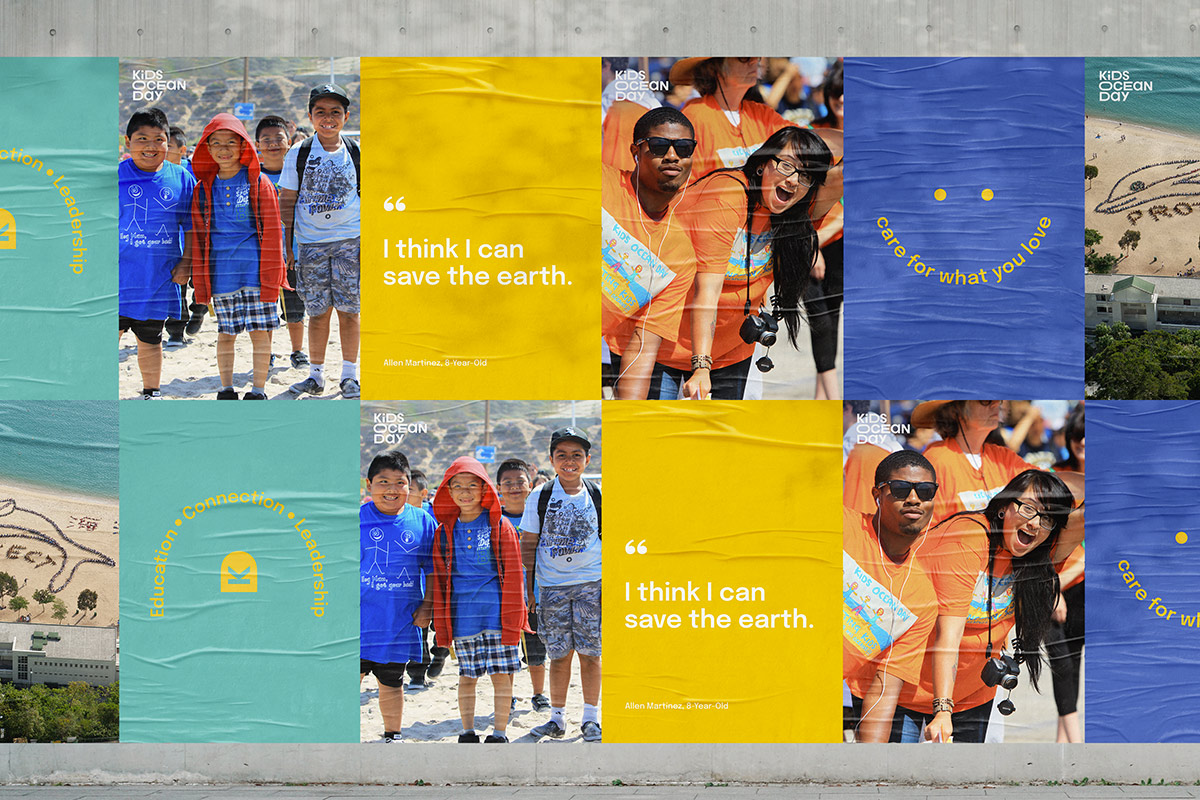 Kids Ocean Day Urban Poster Design