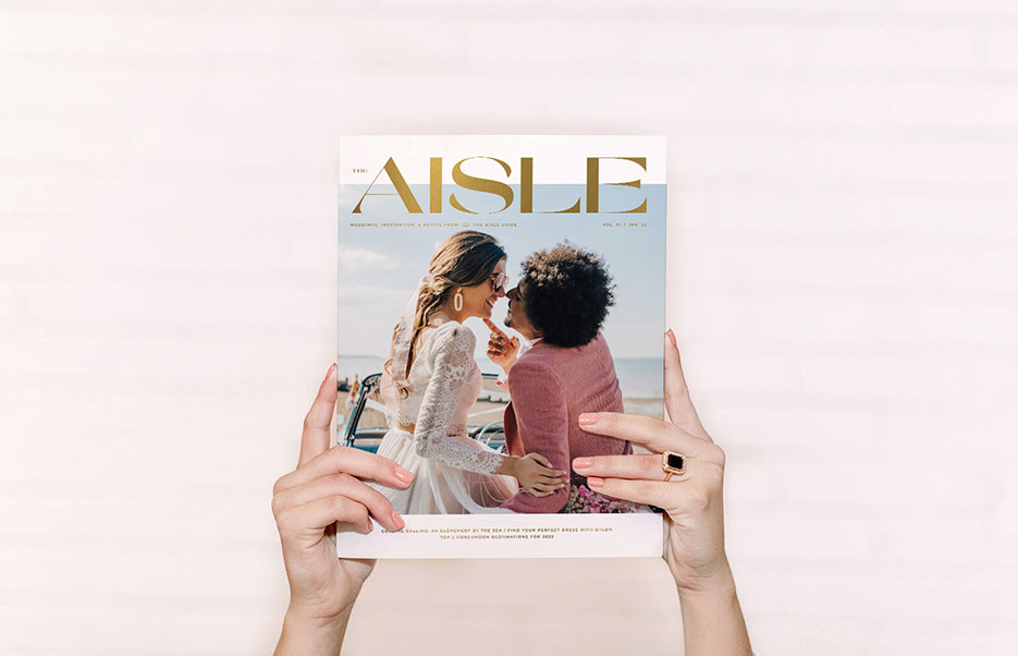 The Aisle magazine cover