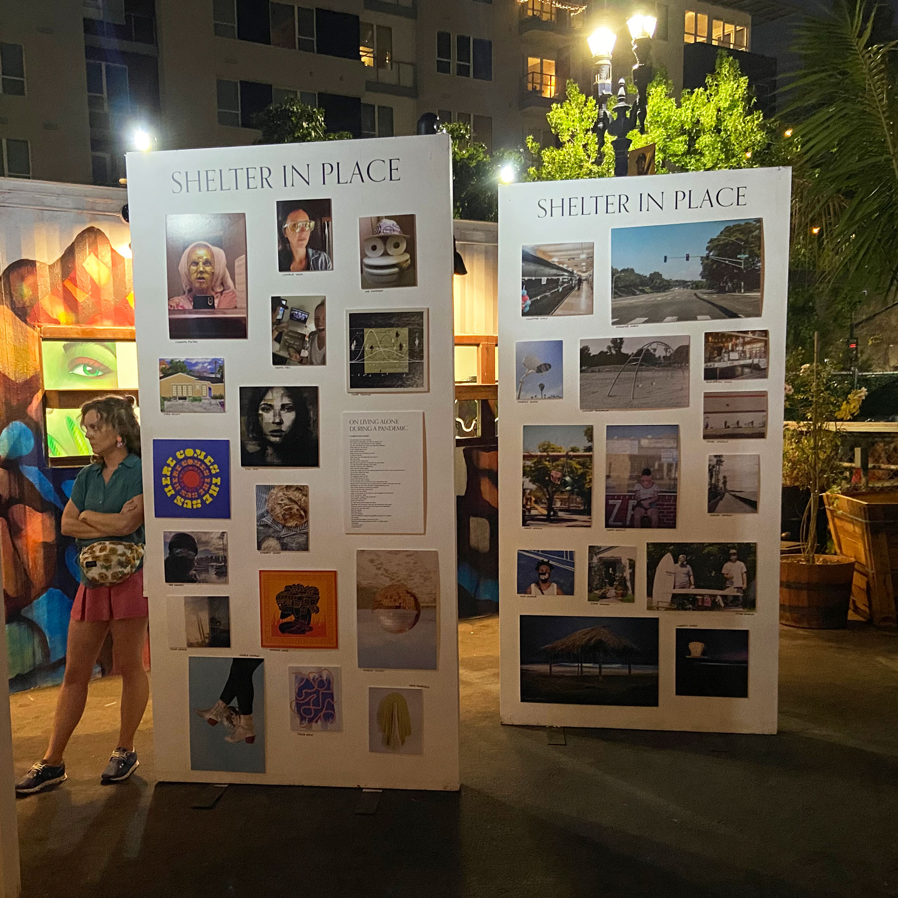 Shelter in Place display