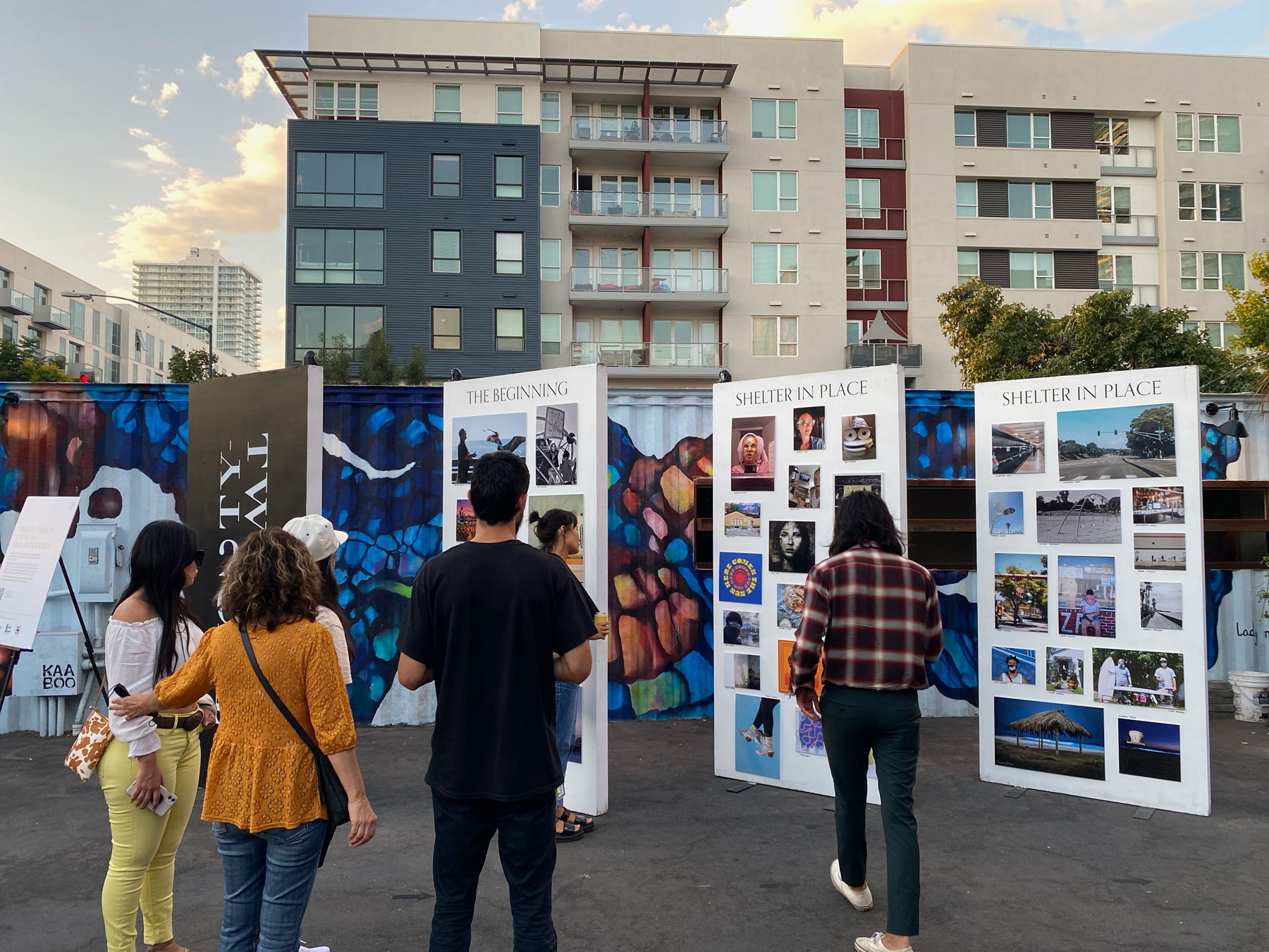 Twetny-Twenty art show during San Diego Design Week